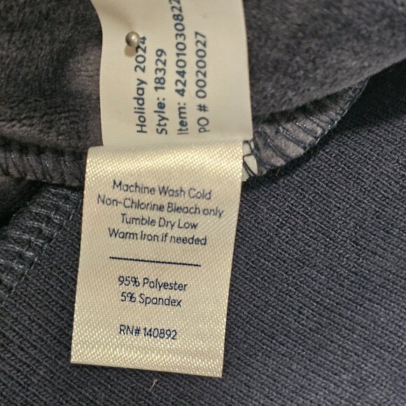 Marine Layer Cord Velour Snap Hoodie Jacket Men Size XL Gray/Charcoal - Picture 14 of 15